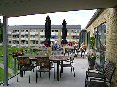 Terasse eller altan Altan terrasse